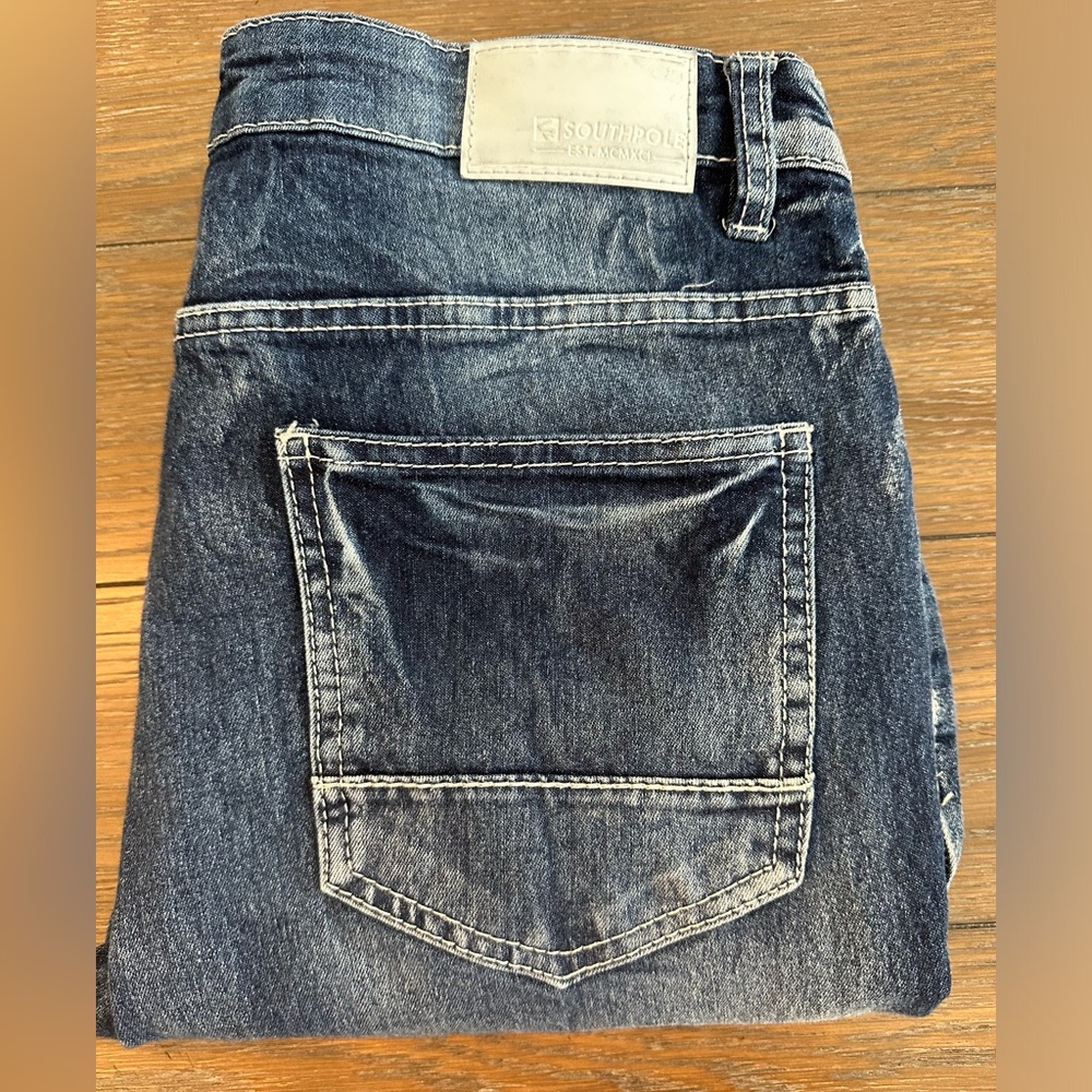 South Pole Skinny Jeans Size 34x32 Gently Worn